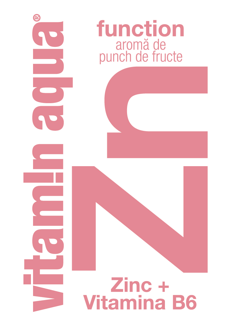 vitam!n aqua function Zn aroma de punch de fructe Zinc+ Vitamina D