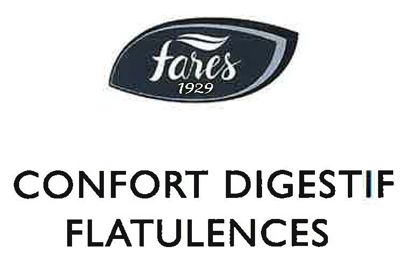 fares 1929 CONFORT DIGESTIF FLATULENCES