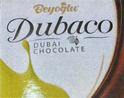 Beyoglu Dubaco DUBAI CHOCOLATE