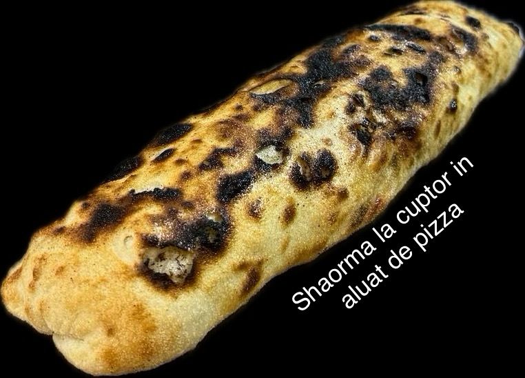 SHAORMA LA CUPTOR IN ALUAT DE PIZZA