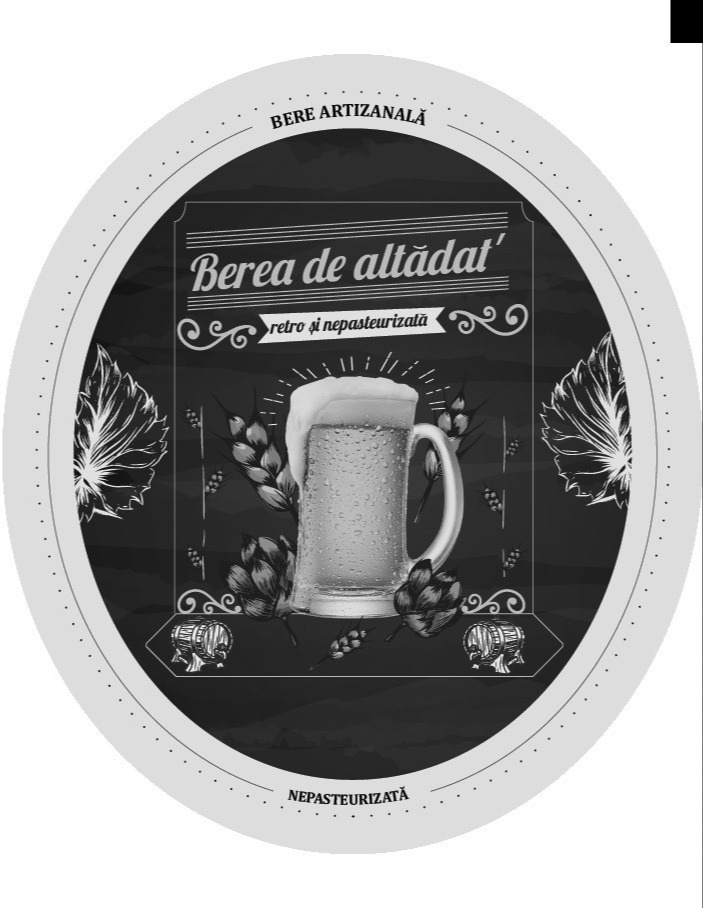 Berea de altadat' retro si nepasteurizata BERE ARTIZANALA NEPASTEURIZATA