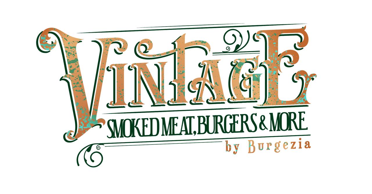 Vintage SMOKED MEAT, BURGERS & MORE by Burgezia