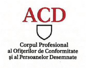 ACD Corpul Profesional al Ofițerilor de Conformitate și al Persoanelor Desemnate