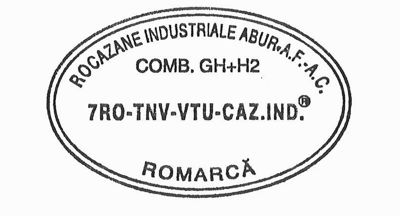 ROCAZANE INDUSTRIALE ABUR. A.F-A.C. COMB. GH+H2 7RO-TNV-VTU-CAZ.IND. ROMARCĂ