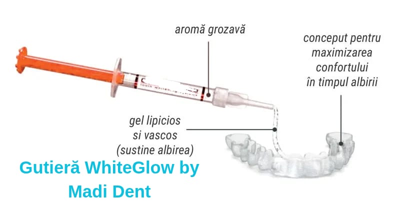 Gutieră WhiteGlow by Madi Dent