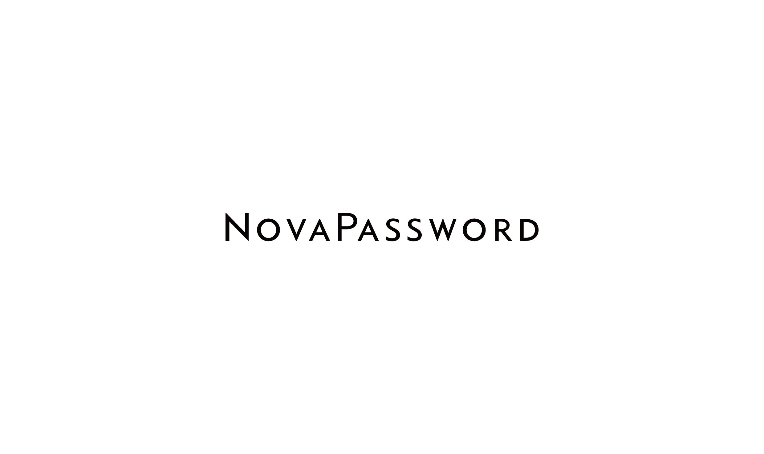 NOVAPASSWORD