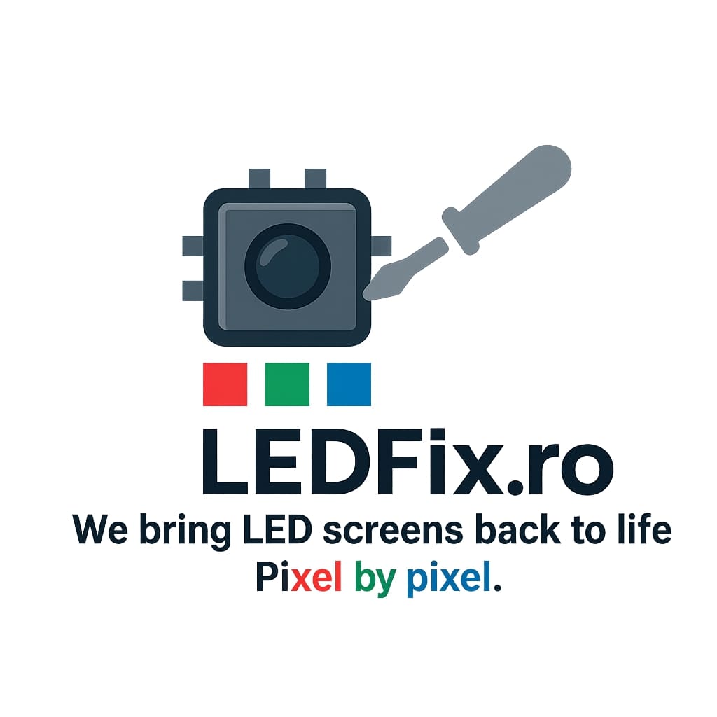 LEDFix.ro. We bring LED screens back to life .Pixel by pixel.