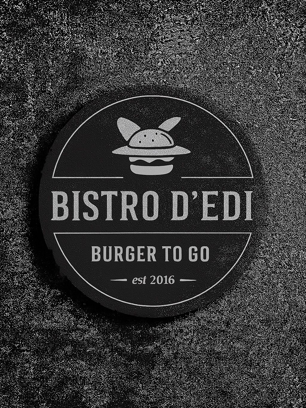 BISTRO D'EDI BURGER TO GO est 2016
