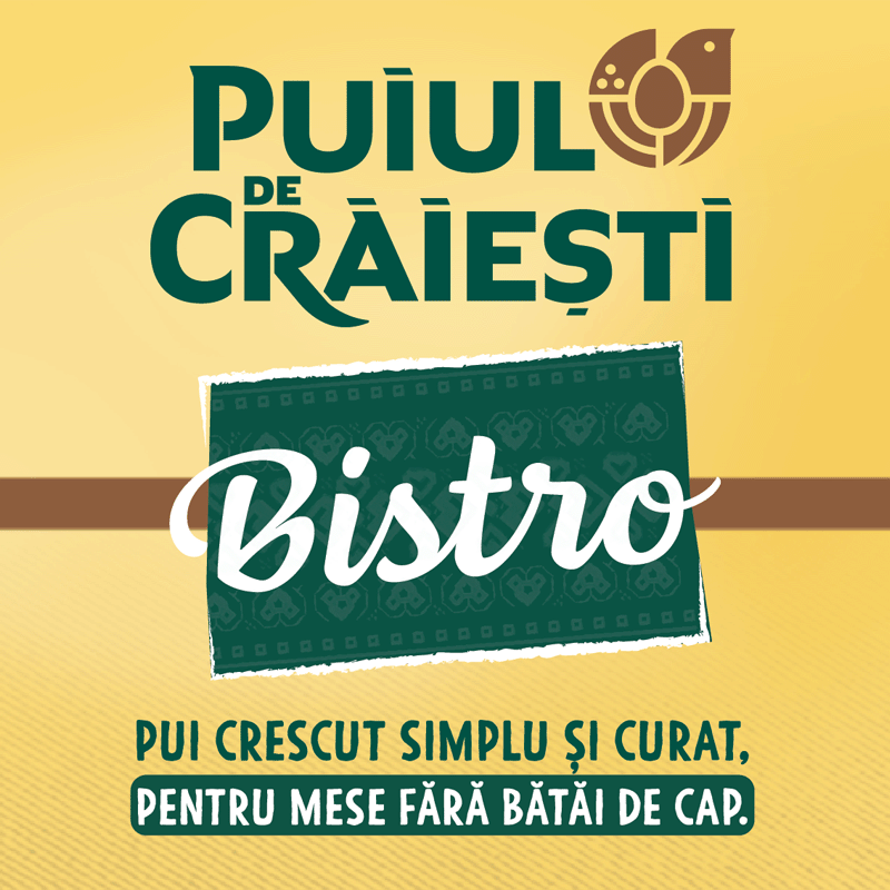 PUIUL DE CRĂIEȘTI/ Bistro / PUI CRESCUT SIMPLU ȘI CURAT, PENTRU MESE FĂRĂ BĂTĂI DE CAP
