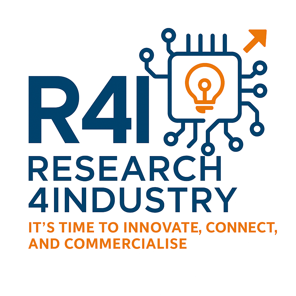 R4I RESEARCH 4 INDUSTRY IT'TIME TO INNOVATE, CONNECT, AND COMMERCIALISE
