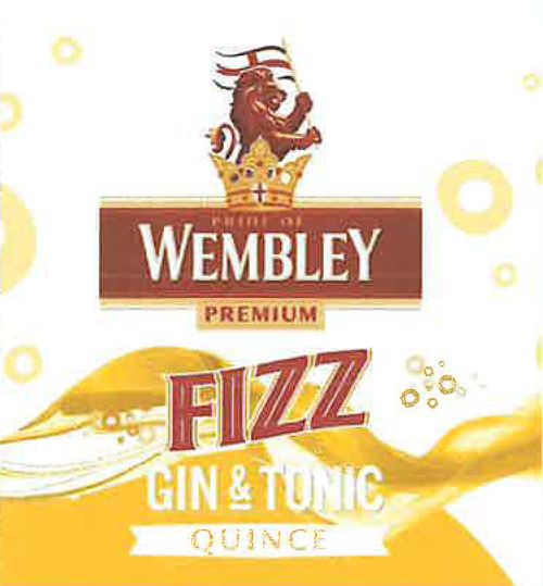 PRIDE OF WEMBLEY PREMIUM FIZZ GIN & TONIC QUINCE