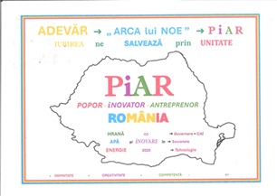 ADEVĂR ARCA LUI NOE PIAR IUBIREA NE SALVEAZĂ PRIN UNITATE PIAR POPOR INOVATOR ANTREPRENOR ROMÂNIA