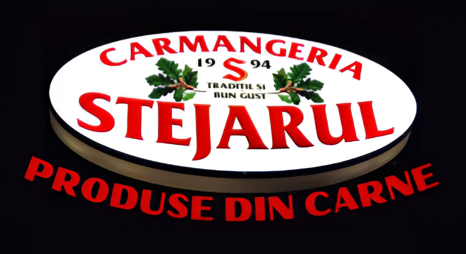 CARMANGERIA STEJARUL PRODUSE DIN CARNE TRADIȚIE ȘI BUN GUST S 1994