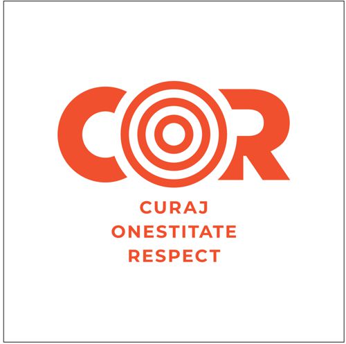 COR CURAJ ONESTITATE RESPECT