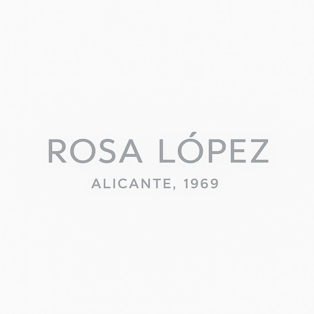 ROSA LÓPEZ ALICANTE, 1969