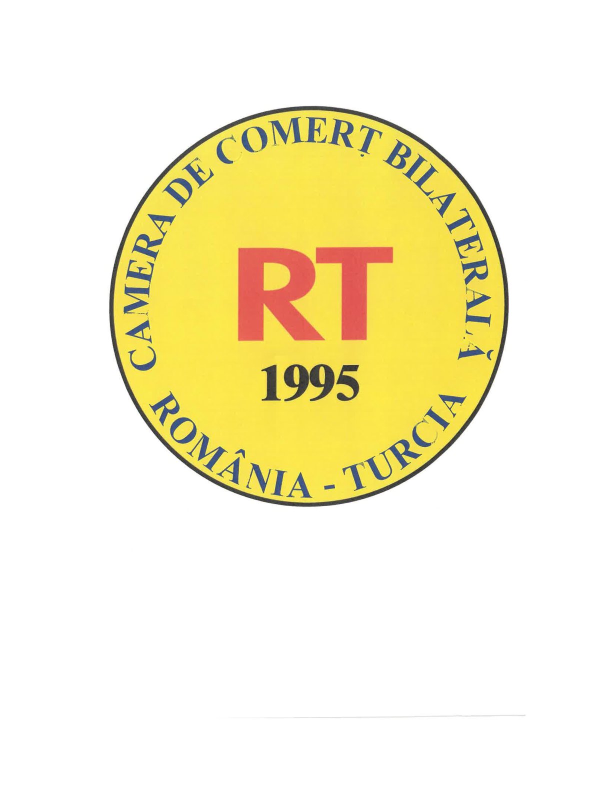 CAMERA DE COMERȚ BILATERALĂ ROMÂNIA - TURCIA RT 1995