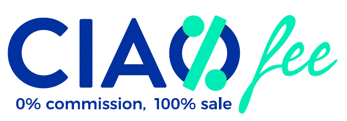 CIAOfee 0% commission, 100% sale
