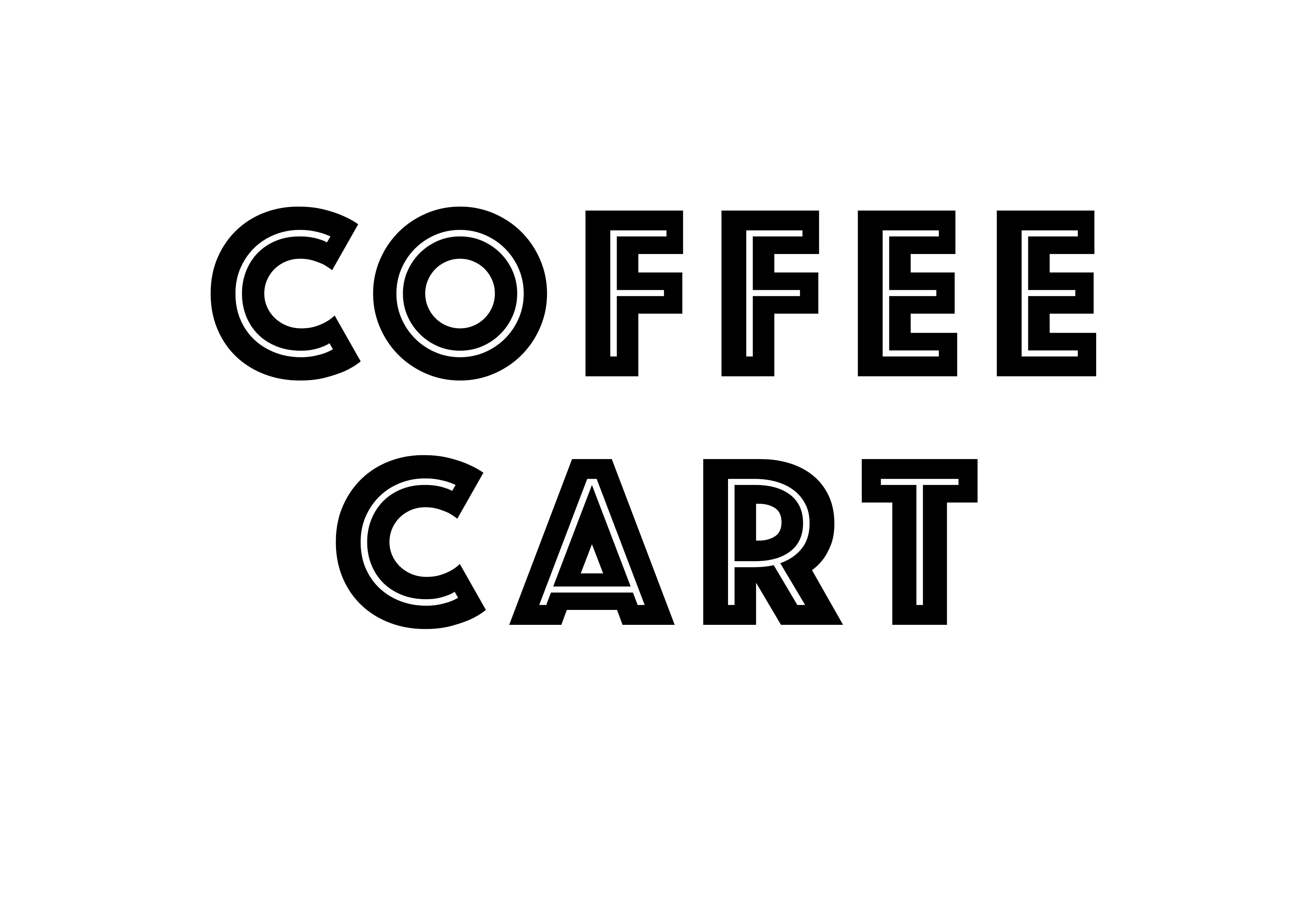 COFFEE CART